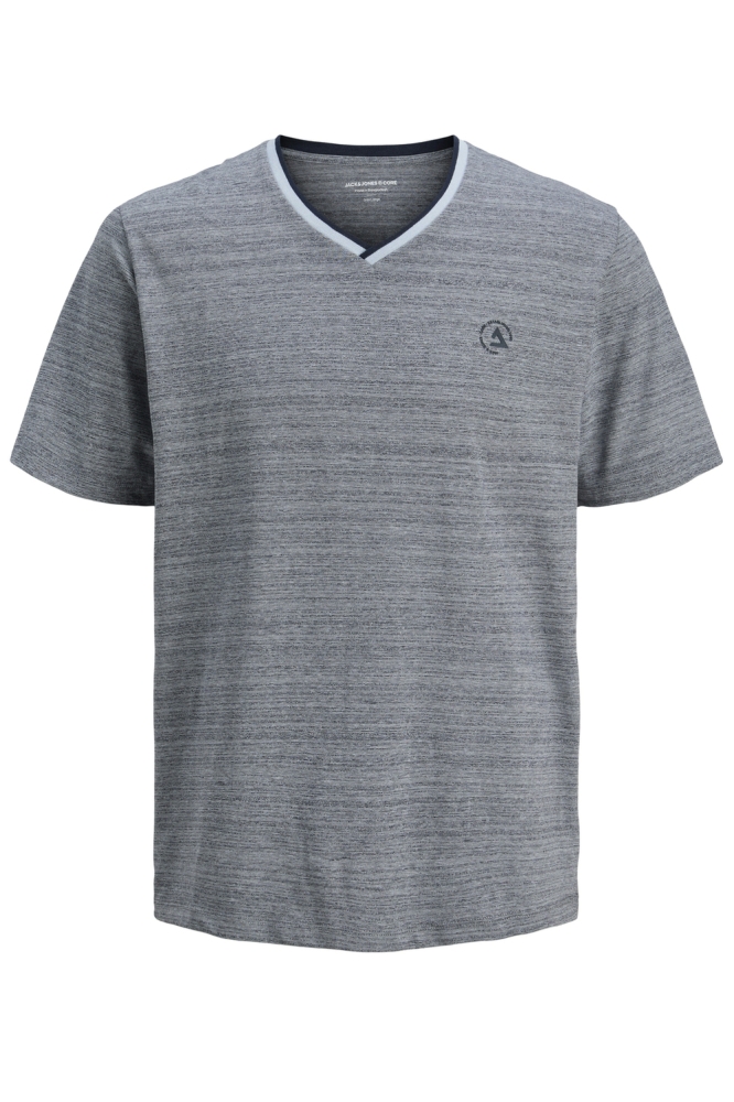 JCOCONTRAST TEE SS V-NECK SMU 12258394 CASHMERE BLUE